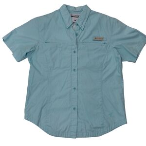 Columbia Women's Short Sleeve Button Down Shirt